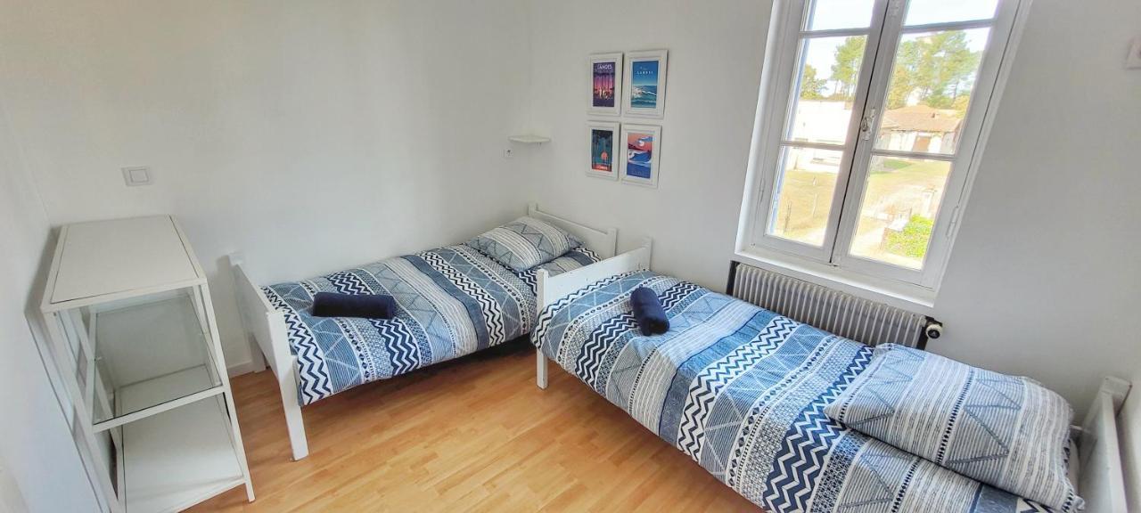 Charmante Maison Dans Les Landes X 10 Avec Piscine Et Salle D Escalade Lue Esterno foto