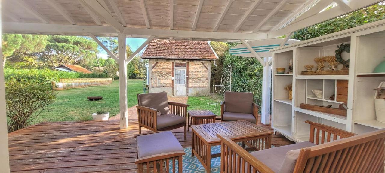 Charmante Maison Dans Les Landes X 10 Avec Piscine Et Salle D Escalade Lue Esterno foto