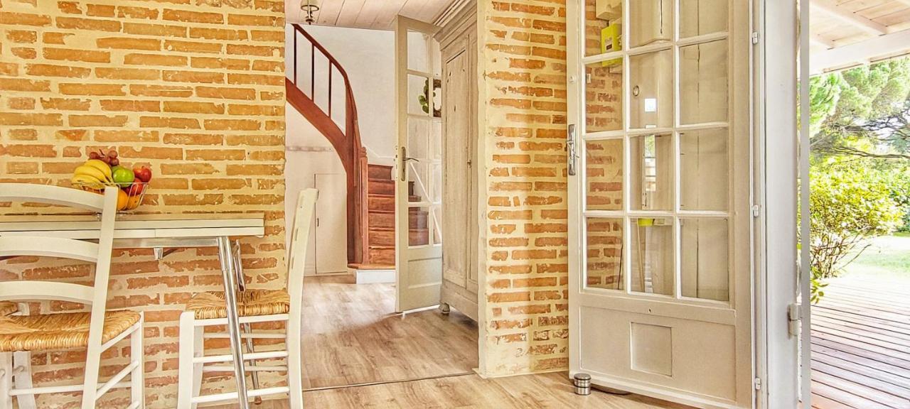 Charmante Maison Dans Les Landes X 10 Avec Piscine Et Salle D Escalade Lue Esterno foto