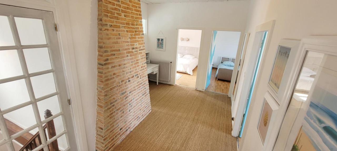 Charmante Maison Dans Les Landes X 10 Avec Piscine Et Salle D Escalade Lue Esterno foto