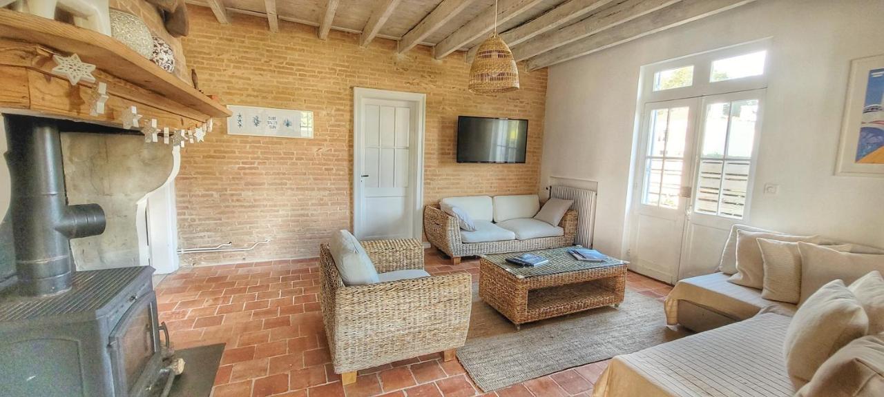 Charmante Maison Dans Les Landes X 10 Avec Piscine Et Salle D Escalade Lue Esterno foto