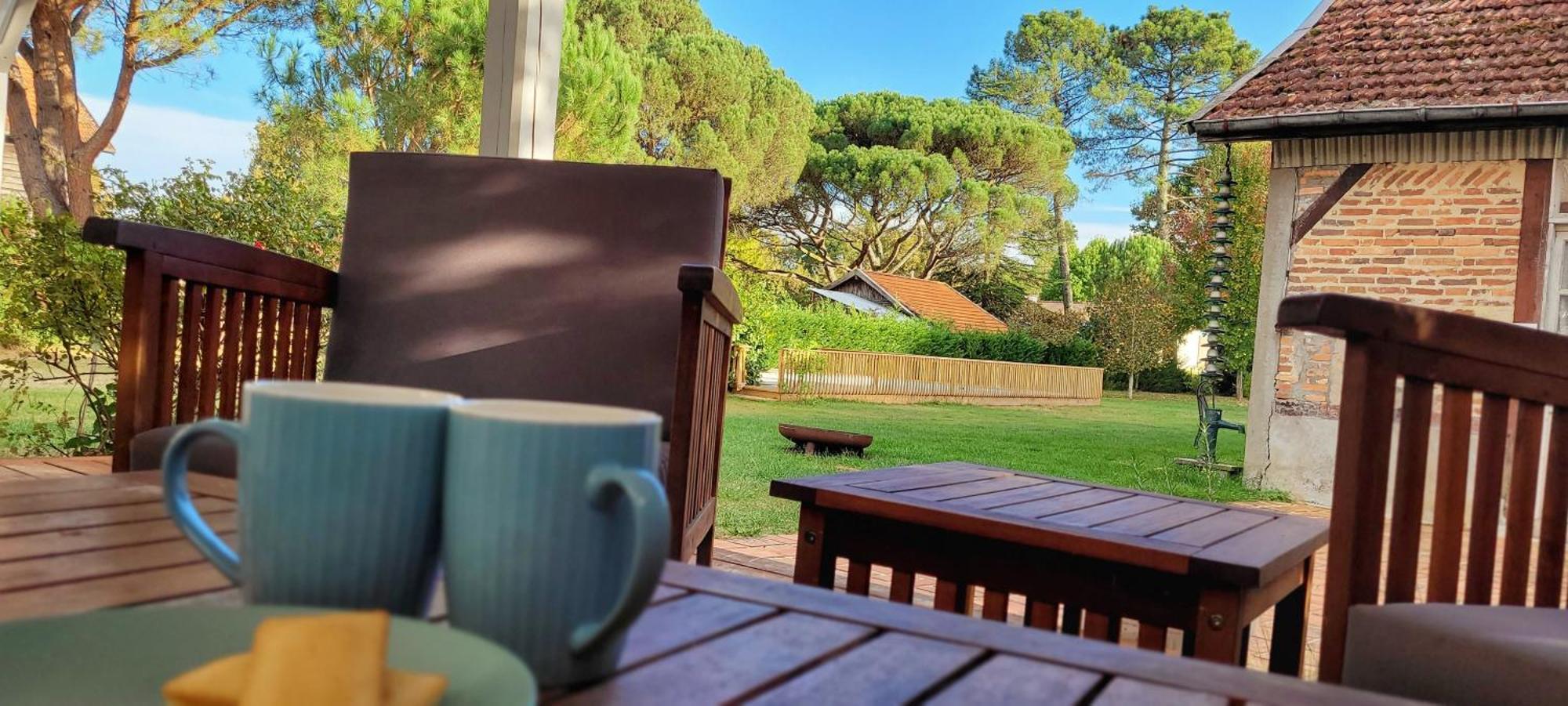 Charmante Maison Dans Les Landes X 10 Avec Piscine Et Salle D Escalade Lue Esterno foto