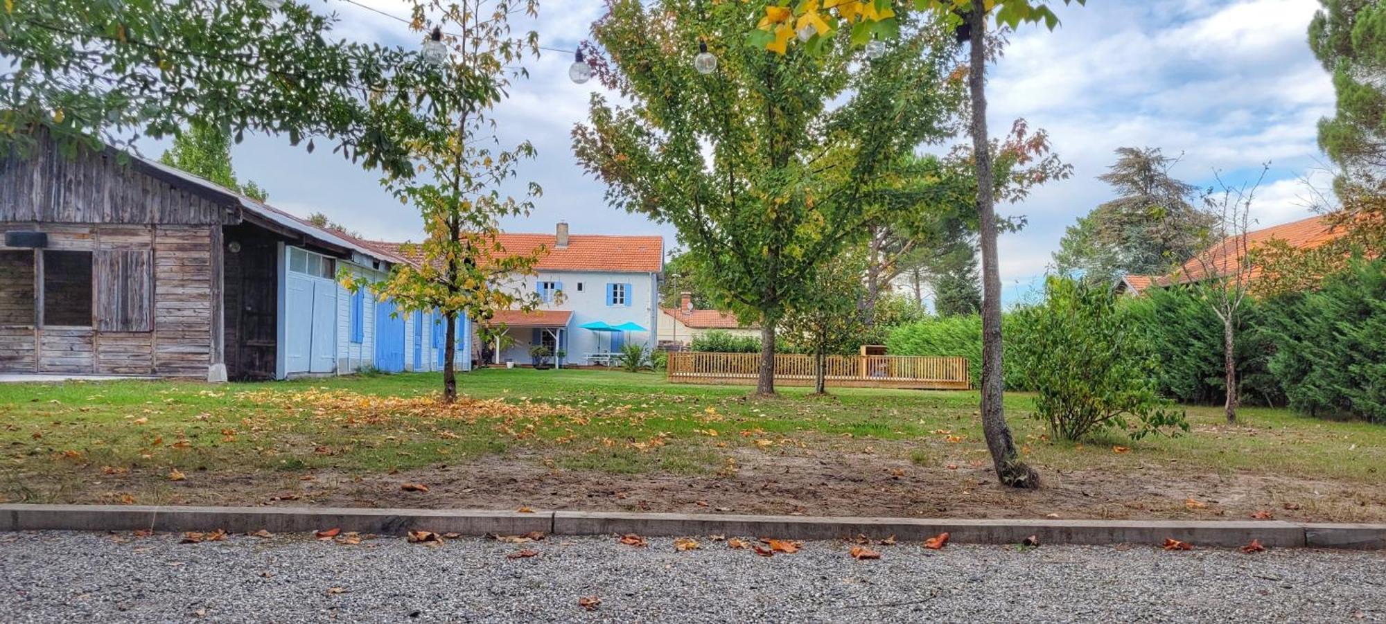 Charmante Maison Dans Les Landes X 10 Avec Piscine Et Salle D Escalade Lue Esterno foto